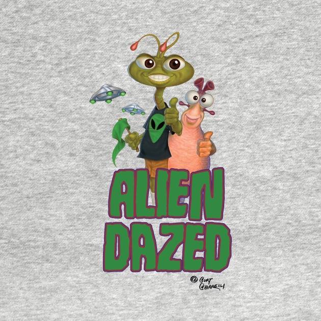 Alien Dazed by CurtsArt